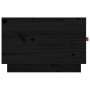 Mesa de centro de madera maciza de pino negro 60x53x35 cm en Mesas de centro | Comprar online en Foru.es