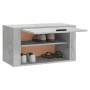 Mueble zapatero pared contrachapada gris hormigón 70x35x38 cm en Zapateros y organizadores de calzado | Comprar online en Foru.e