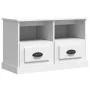 Mueble de TV madera contrachapada blanco 80x35x50 cm de vidaXL, Muebles TV - Ref: Foro24-816280, Precio: 46,59 €, Descuento: %