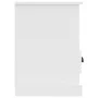 Mueble de TV madera contrachapada blanco 80x35x50 cm de vidaXL, Muebles TV - Ref: Foro24-816280, Precio: 46,59 €, Descuento: %
