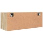 Mueble zapatero pared contrachapada roble Sonoma 100x35x38 cm en Zapateros y organizadores de calzado | Comprar online en Foru.e