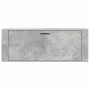 Mueble zapatero pared contrachapada gris hormigón 100x35x38 cm en Zapateros y organizadores de calzado | Comprar online en Foru.