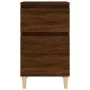 Mesita de noche color roble marrón 40x35x70 cm de vidaXL, Mesitas de noche - Ref: Foro24-819706, Precio: 44,27 €, Descuento: %