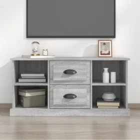 Mueble para TV madera contrachapada gris Sonoma 99,5x35,5x48 cm de vidaXL, Muebles TV - Ref: Foro24-816278, Precio: 75,32 €, ...