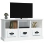 Mueble de TV madera contrachapada blanco 100x35x50 cm de vidaXL, Muebles TV - Ref: Foro24-816288, Precio: 67,91 €, Descuento: %