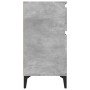 Mesitas de noche 2 uds gris hormigón 40x35x70 cm de vidaXL, Mesitas de noche - Ref: Foro24-819717, Precio: 84,58 €, Descuento: %