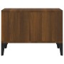 Mesa de centro madera contrachapada marrón roble 60x50x36,5 cm en Mesas de centro | Comprar online en Foru.es