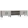 Mueble de TV madera contrachapada gris hormigón 180x31,5x40 cm de vidaXL, Muebles TV - Ref: Foro24-816268, Precio: 94,90 €, D...