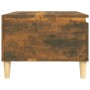 Mesa de centro madera contrachapada roble ahumado 90x50x36,5 cm en Mesas de centro | Comprar online en Foru.es