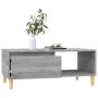 Mesa de centro madera contrachapada gris Sonoma 90x50x36,5 cm en Mesas de centro | Comprar online en Foru.es