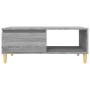 Mesa de centro madera contrachapada gris Sonoma 90x50x36,5 cm en Mesas de centro | Comprar online en Foru.es