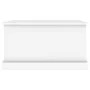 Baúl de almacenaje madera contrachapada blanco 70x40x38 cm de vidaXL, Baúles de almacenamiento - Ref: Foro24-816504, Precio: ...