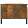 Mesa de centro madera contrachapada roble ahumado 90x50x36,5 cm en Mesas de centro | Comprar online en Foru.es