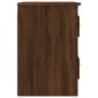 Mesita de noche de pared color roble marrón 41,5x36x53 cm de vidaXL, Mesitas de noche - Ref: Foro24-816406, Precio: 51,88 €, ...