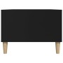 Mesa de centro madera contrachapada negro 90x50x36,5 cm en Mesas de centro | Comprar online en Foru.es