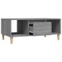 Mesa de centro madera contrachapada gris Sonoma 90x50x36,5 cm en Mesas de centro | Comprar online en Foru.es