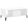 Mesa de centro madera contrachapada blanco 90x50x36,5 cm en Mesas de centro | Comprar online en Foru.es