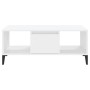 Mesa de centro madera contrachapada blanco 90x50x36,5 cm en Mesas de centro | Comprar online en Foru.es
