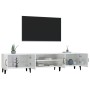 Mueble de TV madera contrachapada blanco brillo 180x31,5x40 cm de vidaXL, Muebles TV - Ref: Foro24-816266, Precio: 115,83 €, ...