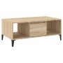 Mesa de centro madera contrachapada roble Sonoma 90x50x36,5 cm en Mesas de centro | Comprar online en Foru.es