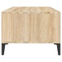 Mesa de centro madera contrachapada roble Sonoma 90x50x36,5 cm en Mesas de centro | Comprar online en Foru.es