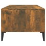 Mesa de centro madera contrachapada roble ahumado 90x50x36,5 cm en Mesas de centro | Comprar online en Foru.es