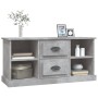 Mueble de TV madera contrachapada gris hormigón 99,5x35,5x48 cm de vidaXL, Muebles TV - Ref: Foro24-816276, Precio: 64,15 €, ...