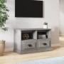 Mueble para TV madera contrachapada gris Sonoma 80x35x50 cm de vidaXL, Muebles TV - Ref: Foro24-816286, Precio: 68,66 €, Desc...