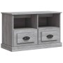 Mueble para TV madera contrachapada gris Sonoma 80x35x50 cm de vidaXL, Muebles TV - Ref: Foro24-816286, Precio: 68,66 €, Desc...