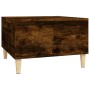 Mesa de centro madera contrachapada roble ahumado 55x55x36,5 cm en Mesas de centro | Comprar online en Foru.es