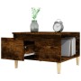 Mesa de centro madera contrachapada roble ahumado 55x55x36,5 cm en Mesas de centro | Comprar online en Foru.es