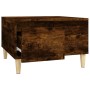 Mesa de centro madera contrachapada roble ahumado 55x55x36,5 cm en Mesas de centro | Comprar online en Foru.es