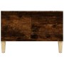 Mesa de centro madera contrachapada roble ahumado 55x55x36,5 cm en Mesas de centro | Comprar online en Foru.es