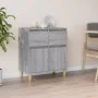 Sonoma gray plywood sideboard 60x35x70 cm by vidaXL, Sideboards - Ref: Foro24-819682, Price: 60,94 €, Discount: %