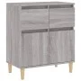 Sonoma gray plywood sideboard 60x35x70 cm by vidaXL, Sideboards - Ref: Foro24-819682, Price: 60,94 €, Discount: %