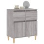 Aparador de madera contrachapada gris Sonoma 60x35x70 cm de vidaXL, Aparadores - Ref: Foro24-819682, Precio: 61,61 €, Descuen...