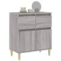 Sonoma gray plywood sideboard 60x35x70 cm by vidaXL, Sideboards - Ref: Foro24-819682, Price: 60,94 €, Discount: %