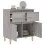 Sonoma gray plywood sideboard 60x35x70 cm by vidaXL, Sideboards - Ref: Foro24-819682, Price: 60,94 €, Discount: %