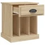 Mesita de noche color roble Sonoma 43x36x50 cm de vidaXL, Mesitas de noche - Ref: Foro24-816350, Precio: 35,67 €, Descuento: %