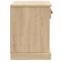 Mesita de noche color roble Sonoma 43x36x50 cm de vidaXL, Mesitas de noche - Ref: Foro24-816350, Precio: 35,67 €, Descuento: %