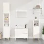 Weißer Badezimmerschrank aus Sperrholz, 65 x 33 x 60 cm von vidaXL, Badezimmermöbel - Ref: Foro24-819820, Preis: 65,39 €, Rab...