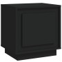 Mesita de noche madera contrachapada negro 44x35x45 cm de vidaXL, Mesitas de noche - Ref: Foro24-819838, Precio: 40,49 €, Des...