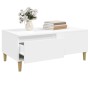 Mesa de centro madera contrachapada blanco 90x50x36,5 cm en Mesas de centro | Comprar online en Foru.es