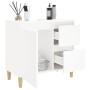 Armario de baño madera contrachapada blanco 65x33x60 cm de vidaXL, Muebles de baño - Ref: Foro24-819820, Precio: 66,65 €, Des...