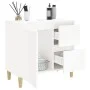 Weißer Badezimmerschrank aus Sperrholz, 65 x 33 x 60 cm von vidaXL, Badezimmermöbel - Ref: Foro24-819820, Preis: 65,39 €, Rab...