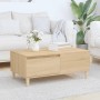 Mesa de centro madera contrachapada roble Sonoma 90x50x36,5 cm en Mesas de centro | Comprar online en Foru.es