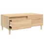 Mesa de centro madera contrachapada roble Sonoma 90x50x36,5 cm en Mesas de centro | Comprar online en Foru.es