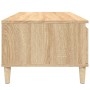 Mesa de centro madera contrachapada roble Sonoma 90x50x36,5 cm en Mesas de centro | Comprar online en Foru.es