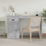 Escritorio con cajón madera gris hormigón 115x50x75 cm de vidaXL, Escritorios - Ref: Foro24-816476, Precio: 75,24 €, Descuent...