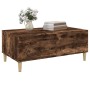 Mesa de centro madera contrachapada roble ahumado 90x50x36,5 cm en Mesas de centro | Comprar online en Foru.es
